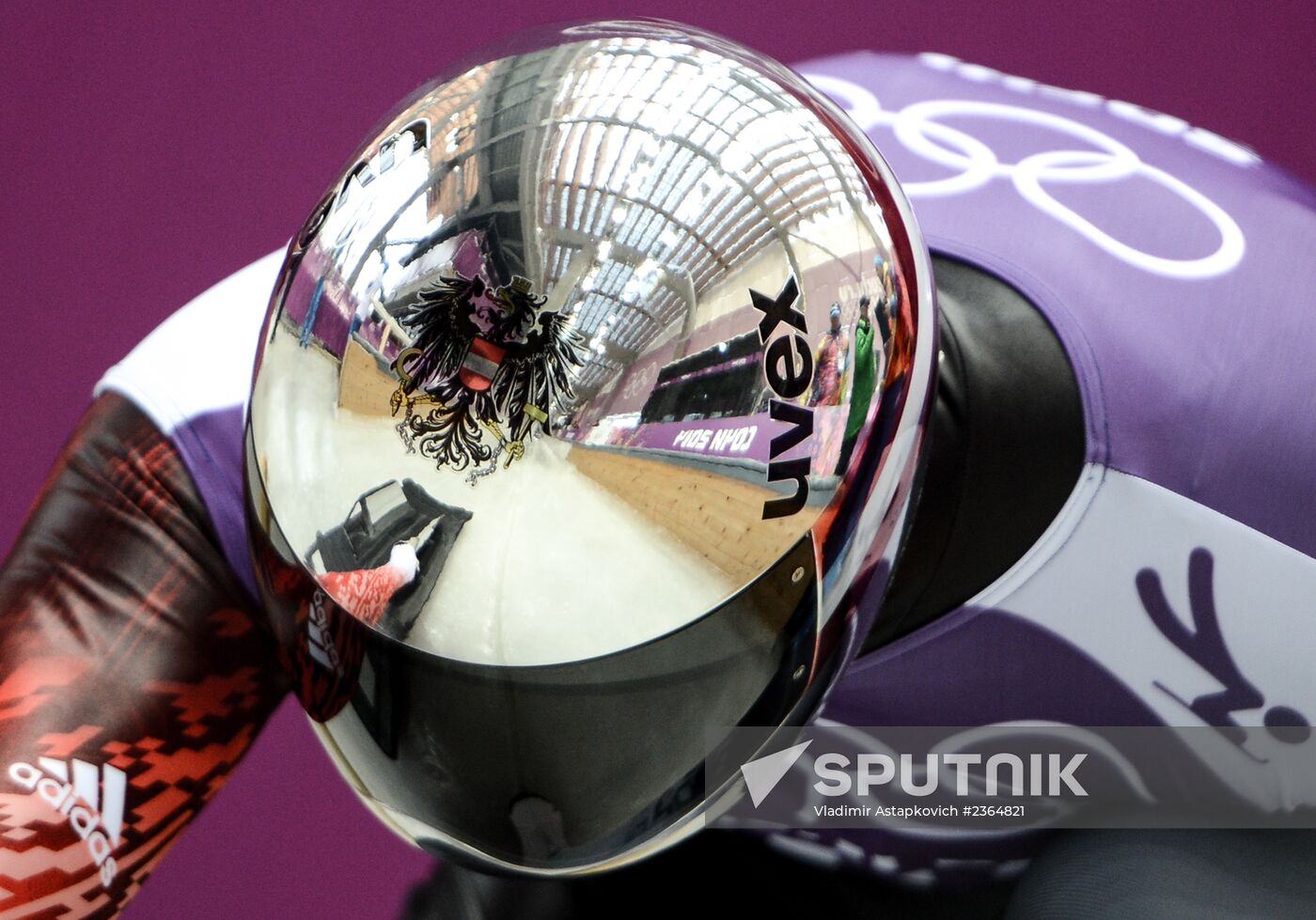 2014 Winter Olympics. Skeleton. Training sessions