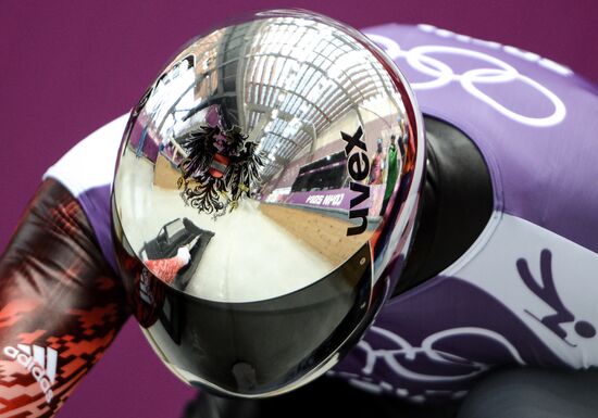 2014 Winter Olympics. Skeleton. Training sessions