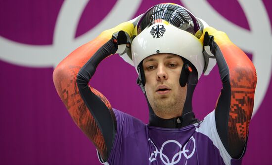 2014 Winter Olympics. Skeleton. Training sessions