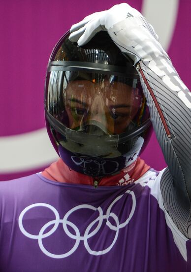 2014 Winter Olympics. Skeleton. Training sessions