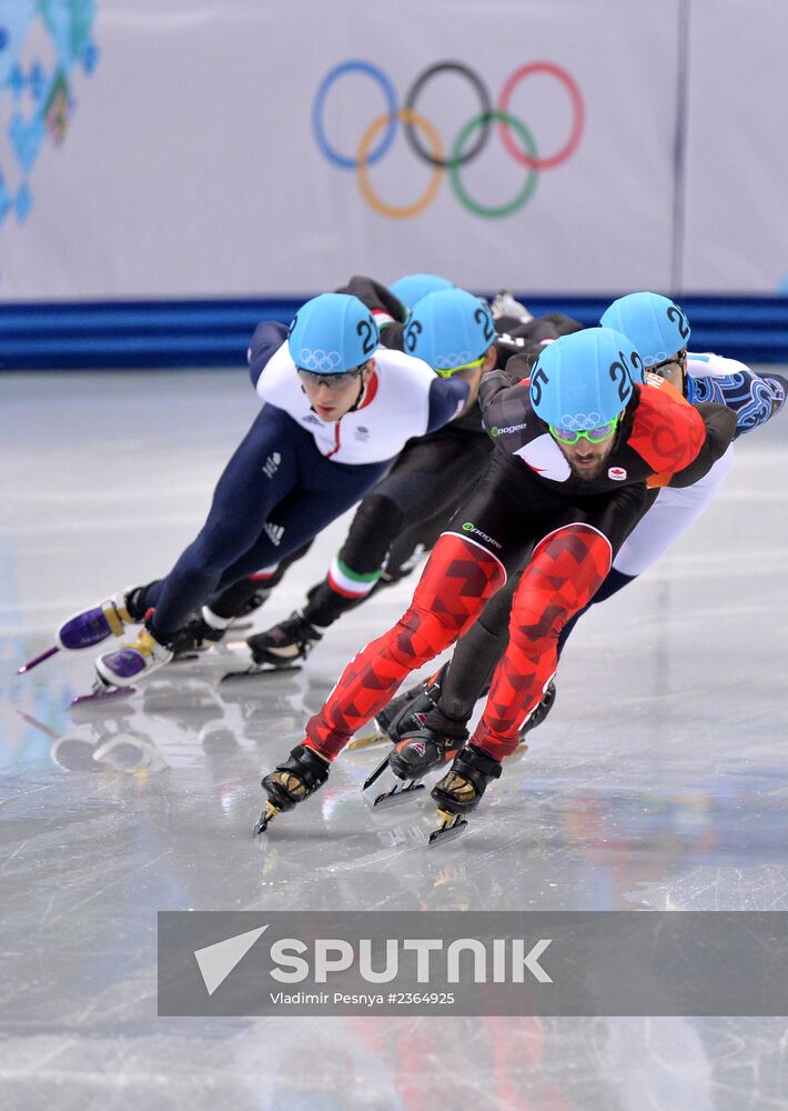 2014 Winter Olympics. Short track speed skating. Men. 1500m