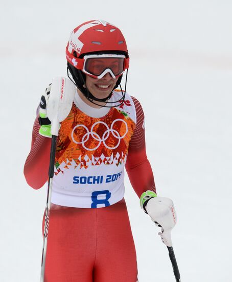 2014 Winter Olympics. Alpine skiing. Women. Super combined