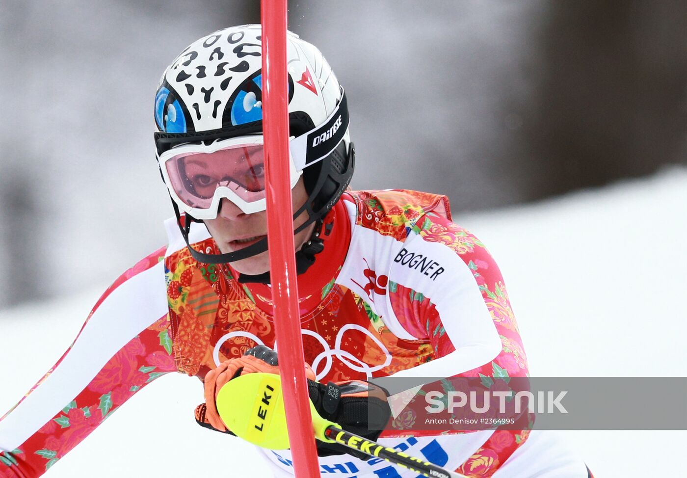 2014 Winter Olympics. Alpine skiing. Women. Super combined