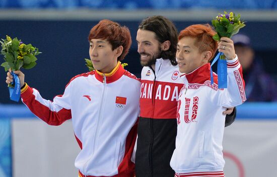 2014 Winter Olympics. Short track speed skating. Men. 1500m