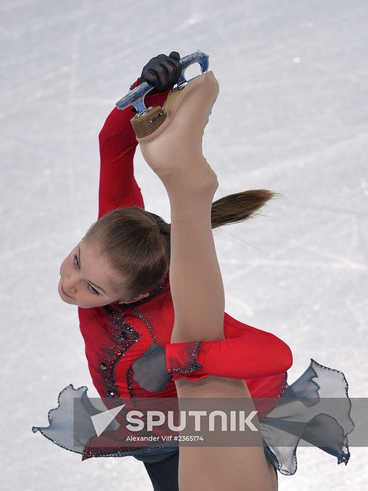 2014 Winter Olympics. Figure skating. Teams. Women. Free skating