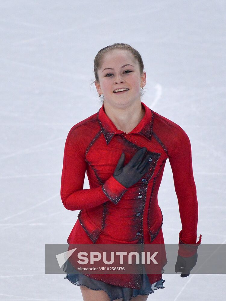 2014 Winter Olympics. Figure skating. Teams. Women. Free skating