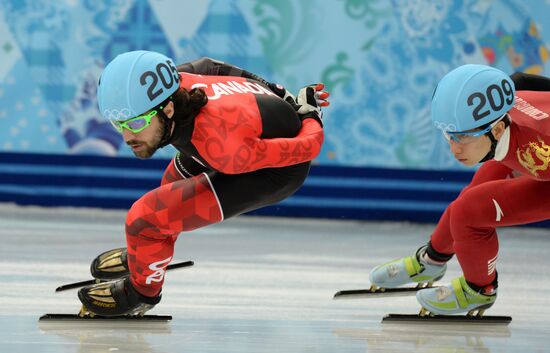 2014 Winter Olympics. Short track speed skating. Men. 1500m