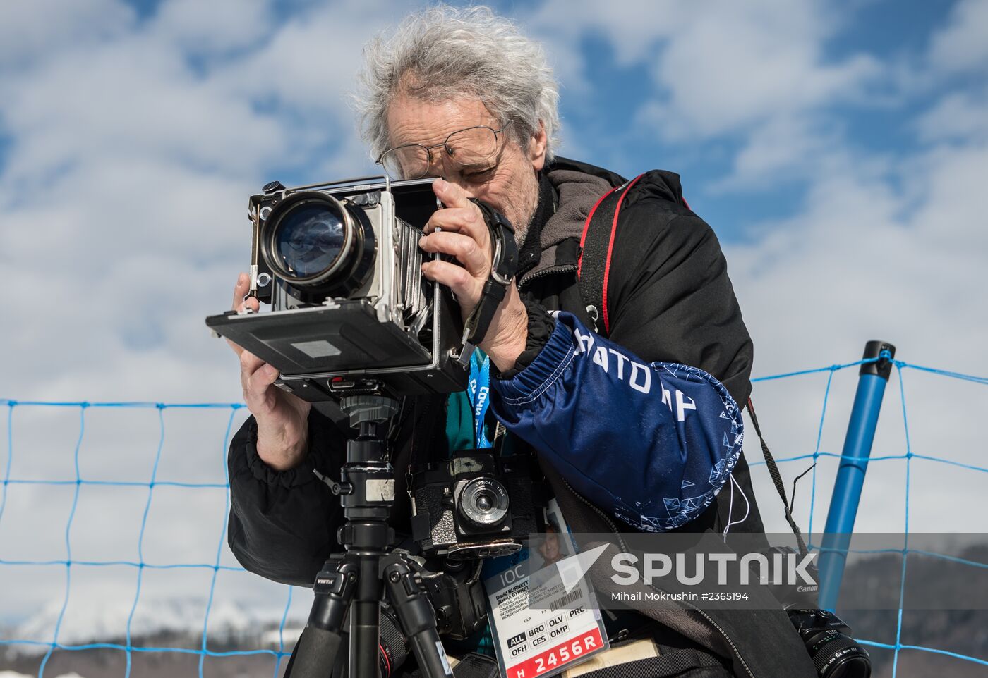 IOC official photographer David Burnett