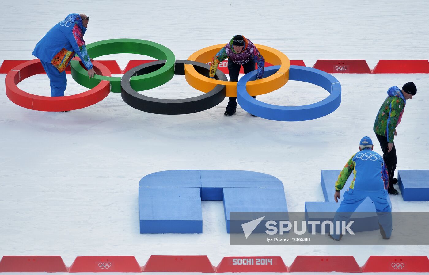 2014 Winter Olympics. Biathlon. Men. Pursuit race