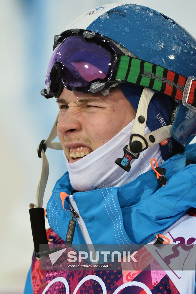 2014 Winter Olympics. Freestyle skiing. Men. Moguls