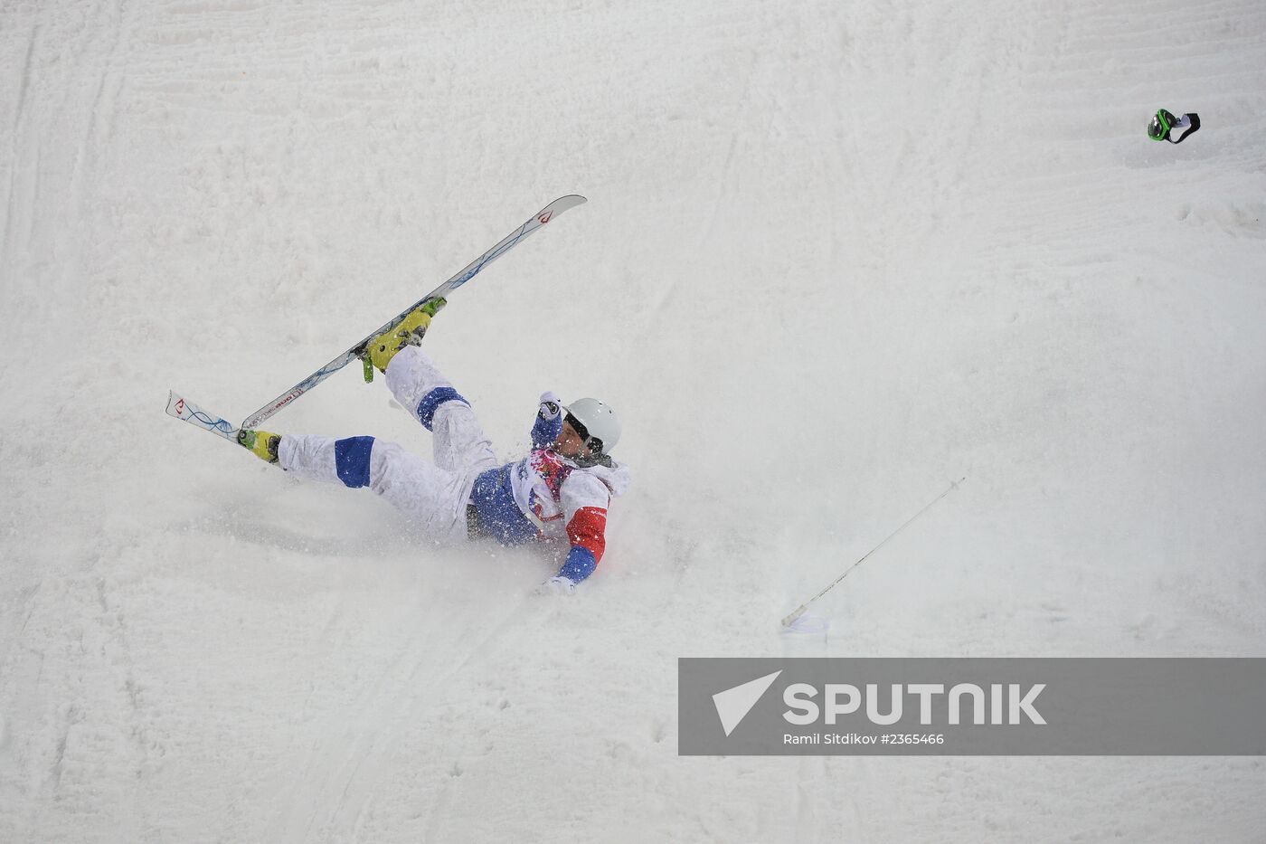 2014 Winter Olympics. Freestyle skiing. Men. Moguls