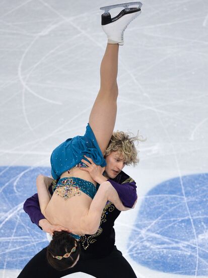 2014 Winter Olympics. Figure skating. Teams. Ice dance. Free skating