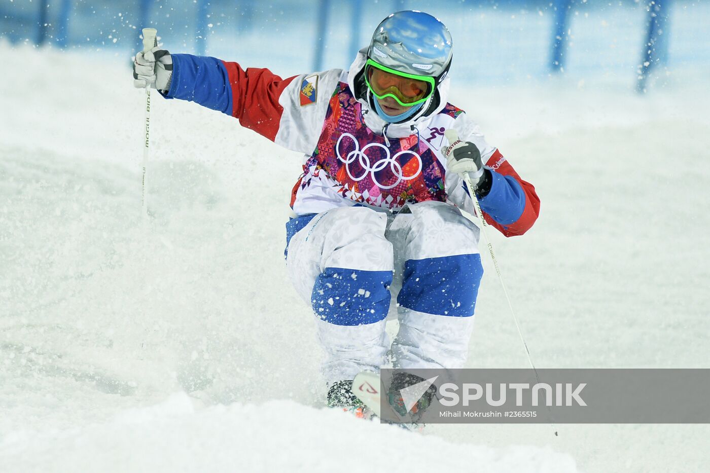 2014 Winter Olympics. Freestyle skiing. Men. Moguls