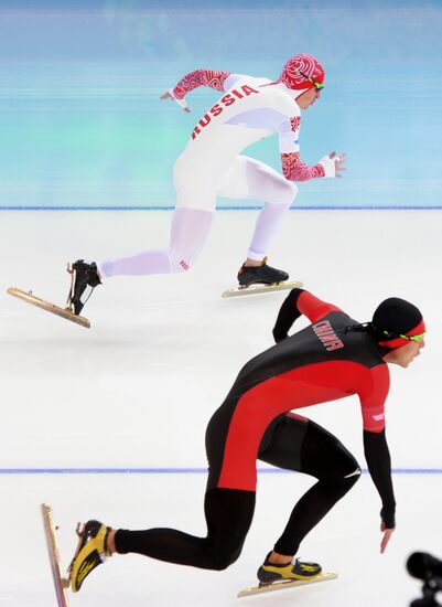 2014 Winter Olympics. Speed skating. Men. 500m