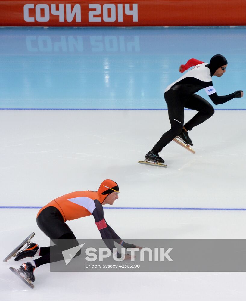 2014 Winter Olympics. Speed skating. Men. 500m