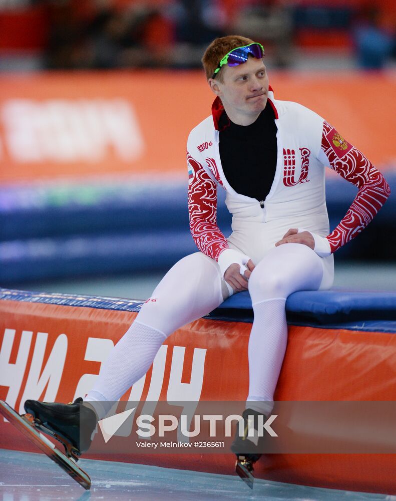 2014 Winter Olympics. Speed skating. Men. 500m