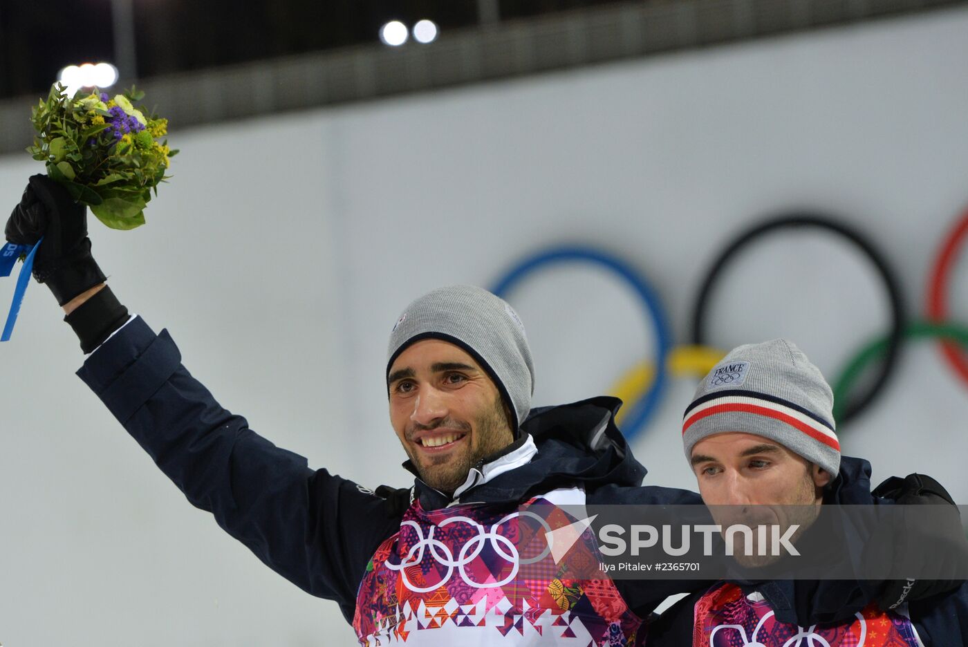 2014 Winter Olympics. Biathlon. Men. Pursuit