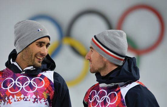 2014 Winter Olympics. Biathlon. Men. Pursuit