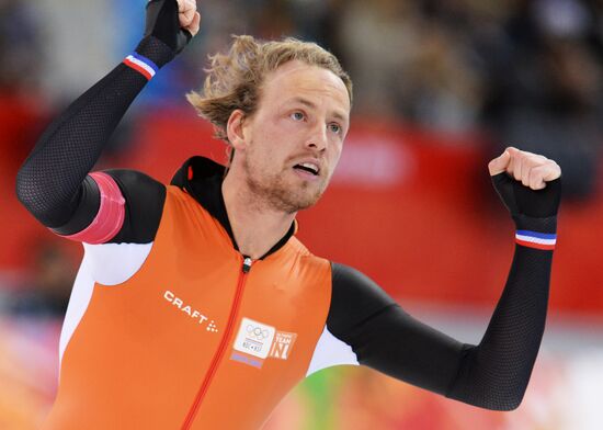 2014 Winter Olympics. Speed skating. Men. 500m