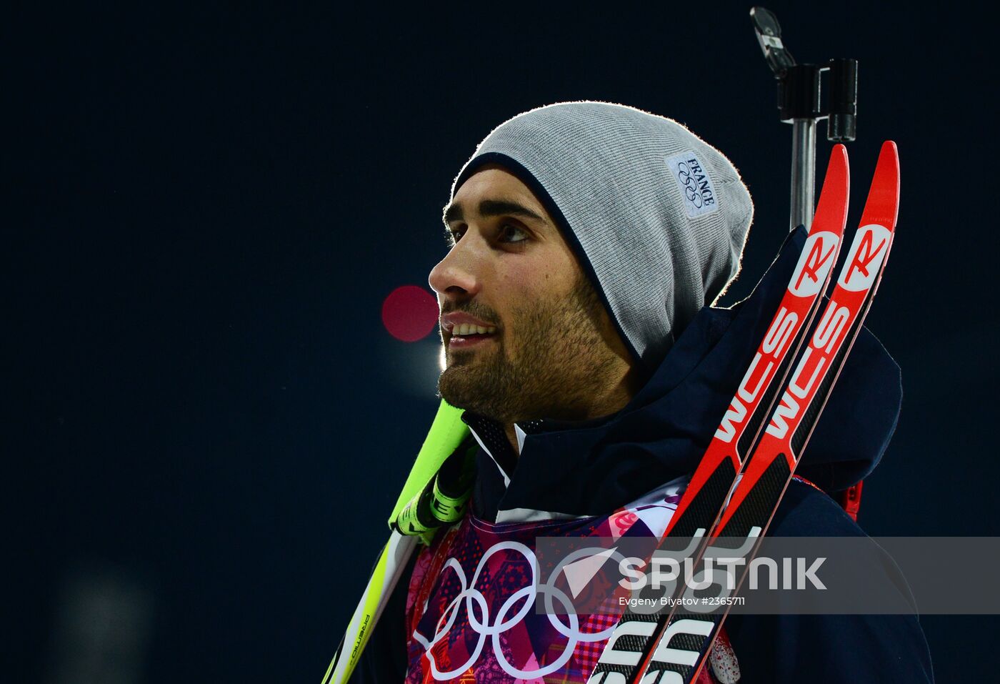 2014 Winter Olympics. Biathlon. Men. Pursuit