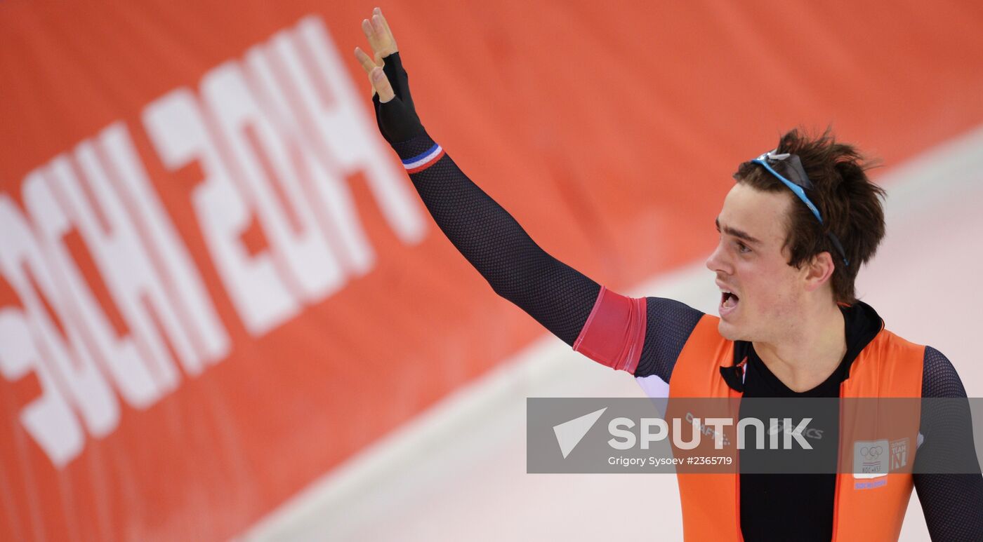 2014 Winter Olympics. Speed skating. Men. 500m