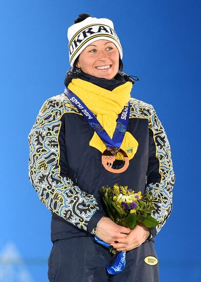 2014 Olympics. Award ceremony. Third day