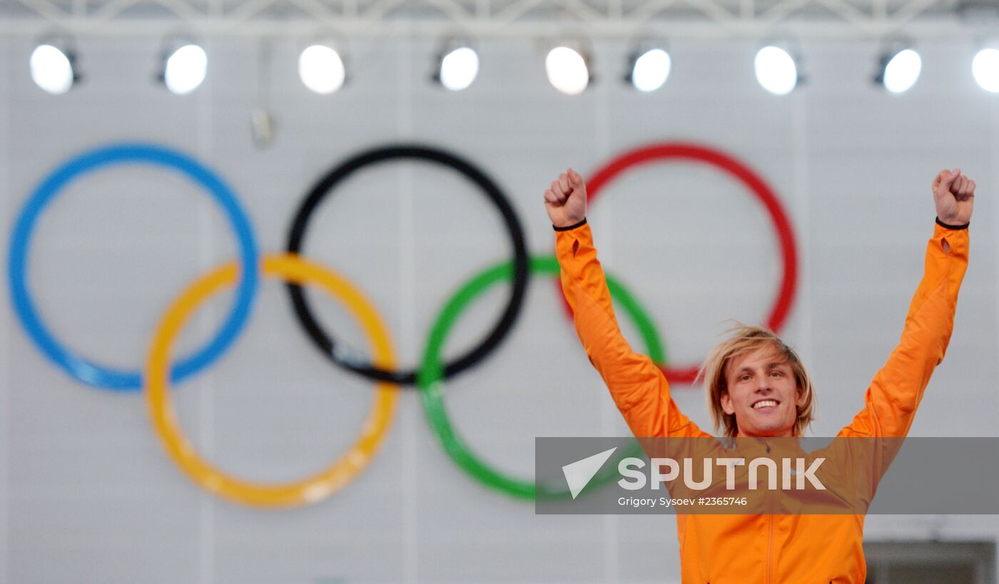 2014 Winter Olympics. Speed skating. Men. 500m