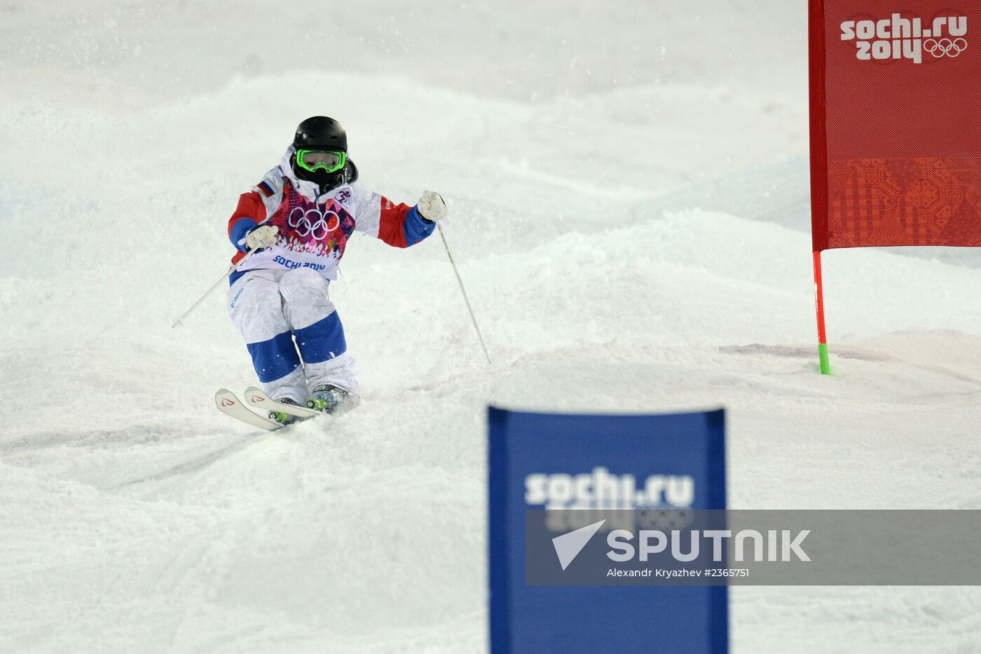 2014 Winter Olympics. Freestyle skiing. Men. Moguls. Qualification