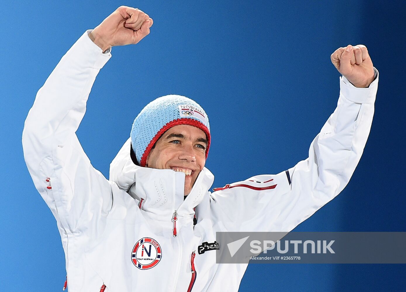 2014 Winter Olympics. Medal ceremony. Day Three