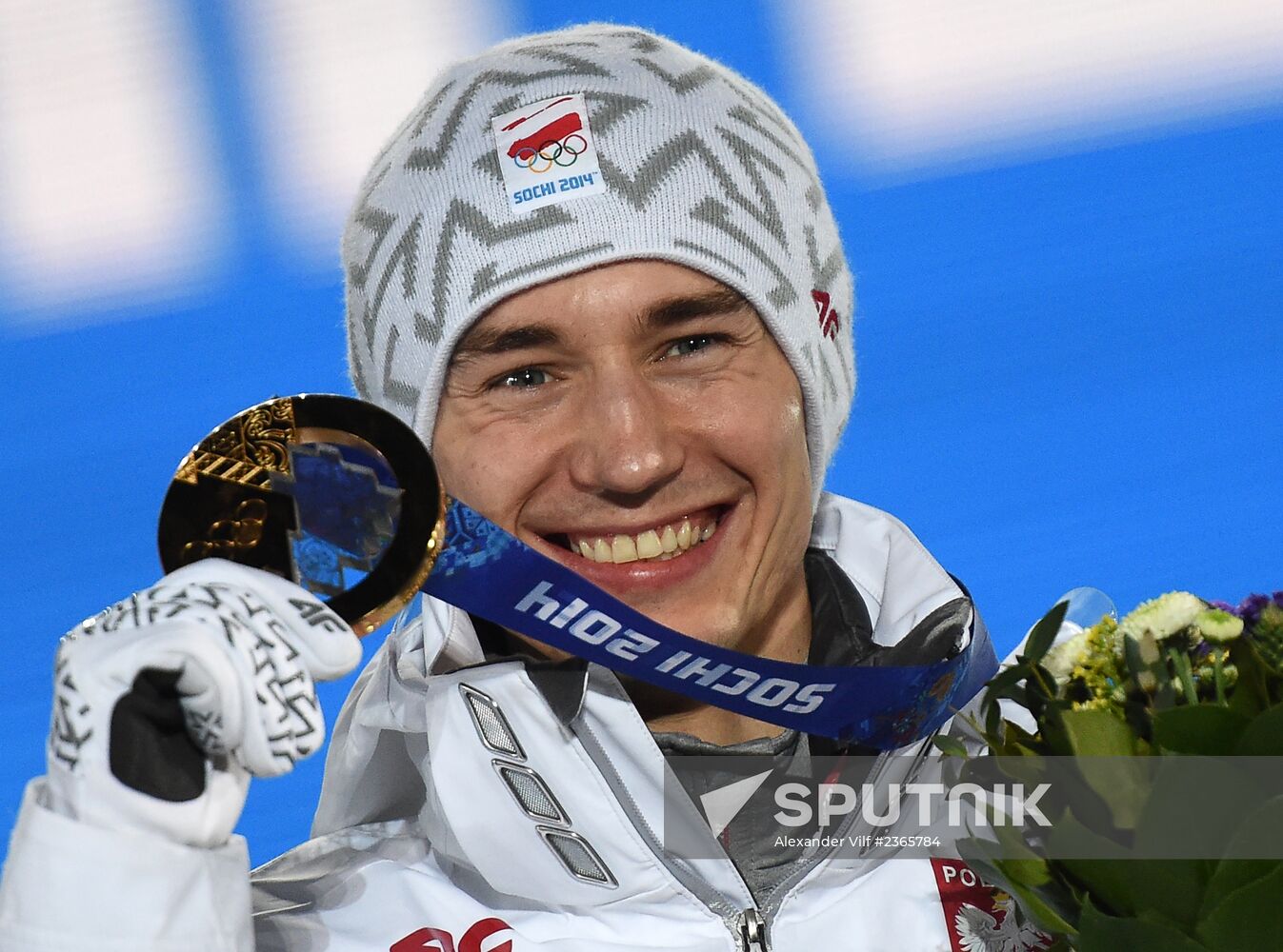 2014 Winter Olympics. Medal ceremony. Day Three