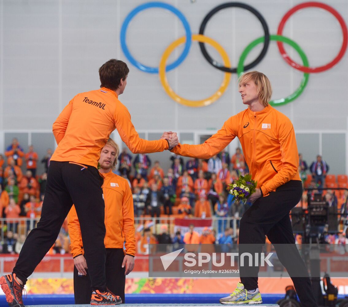 2014 Winter Olympics. Speed skating. Men. 500m