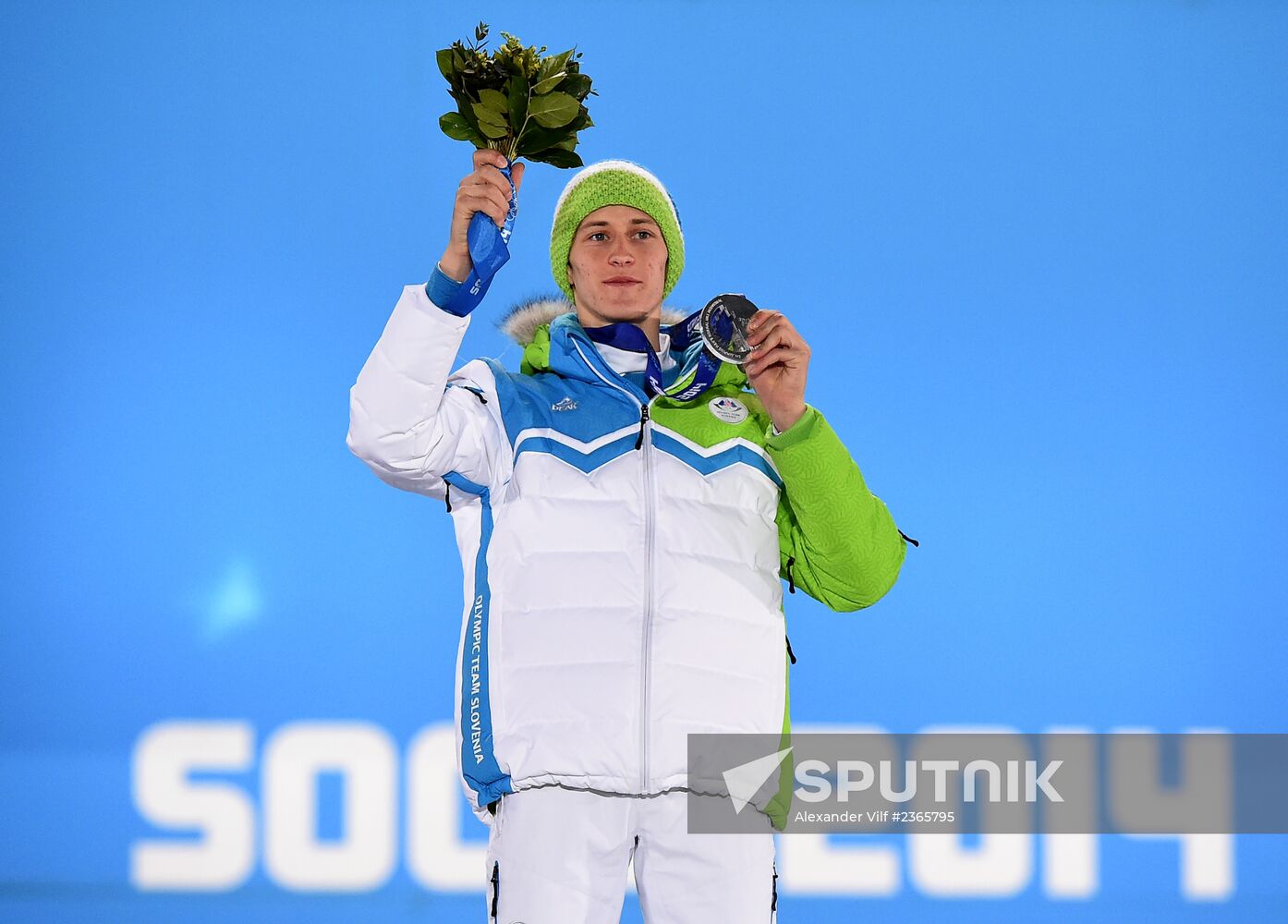 2014 Winter Olympics. Medal ceremony. Day Three