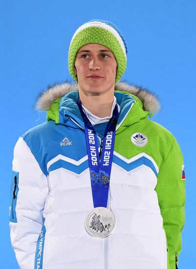 2014 Winter Olympics. Medal ceremony. Day Three