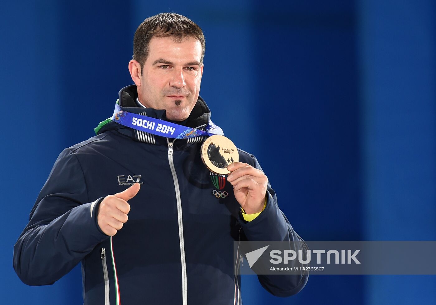 2014 Winter Olympics. Medal ceremony. Day Three