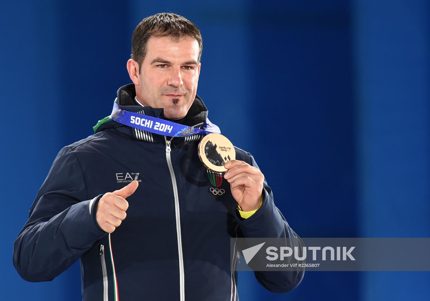 2014 Winter Olympics. Medal ceremony. Day Three