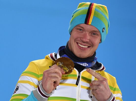 2014 Winter Olympics. Medal ceremony. Day Three