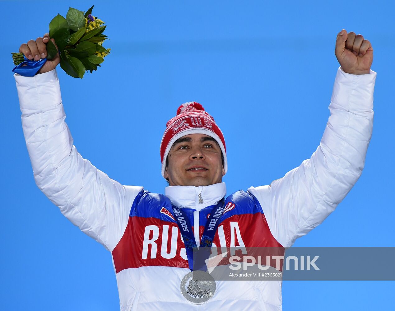 2014 Winter Olympics. Medal ceremony. Day Three