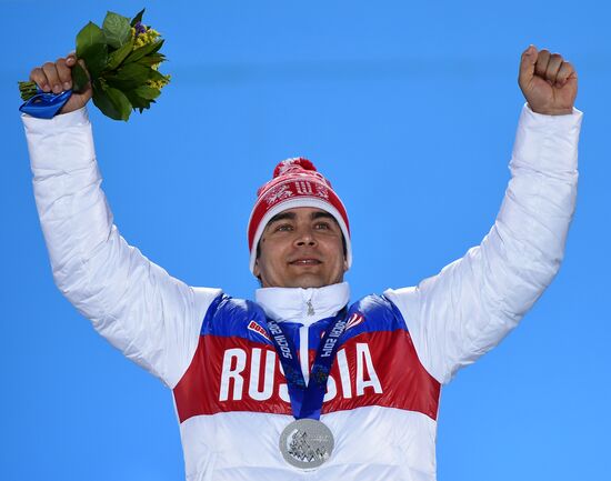 2014 Winter Olympics. Medal ceremony. Day Three