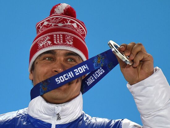 2014 Winter Olympics. Medal ceremony. Day Three