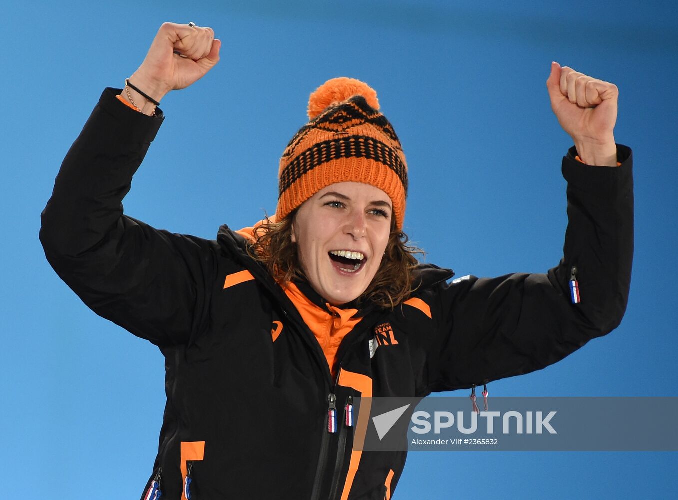 2014 Winter Olympics. Medal ceremony. Day Three