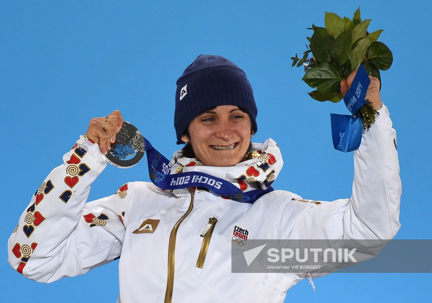 2014 Winter Olympics. Medal ceremony. Day Three