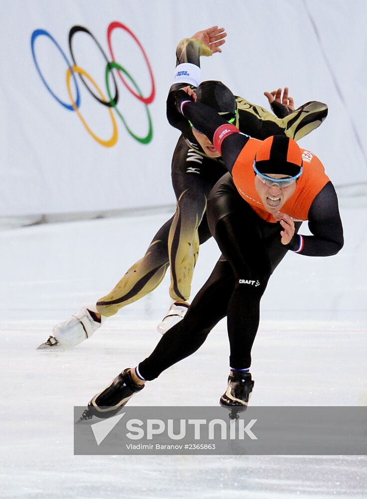 2014 Winter Olympics. Speed skating. Men. 500m