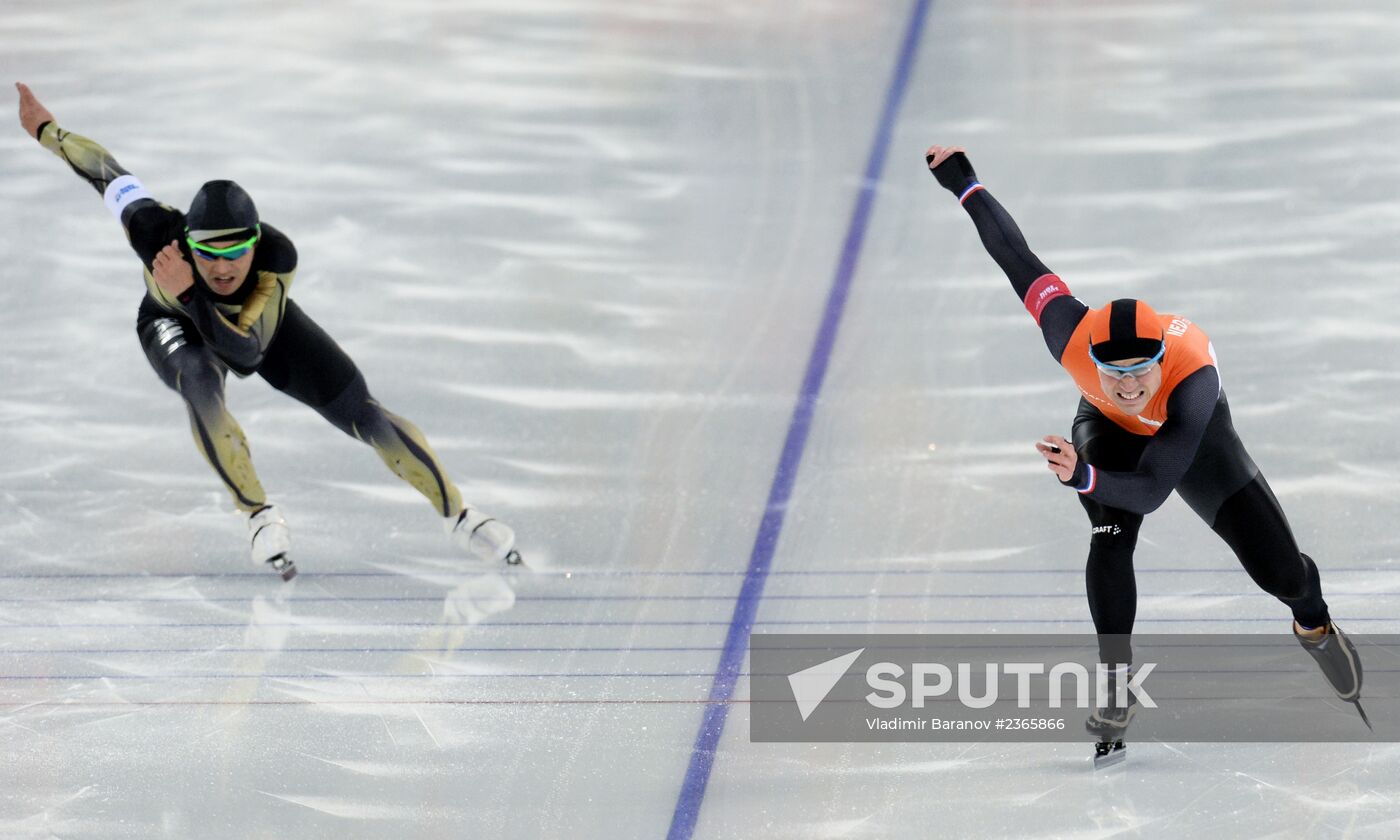 2014 Winter Olympics. Speed skating. Men. 500m