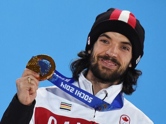 2014 Winter Olympics. Medal ceremony. Day Three
