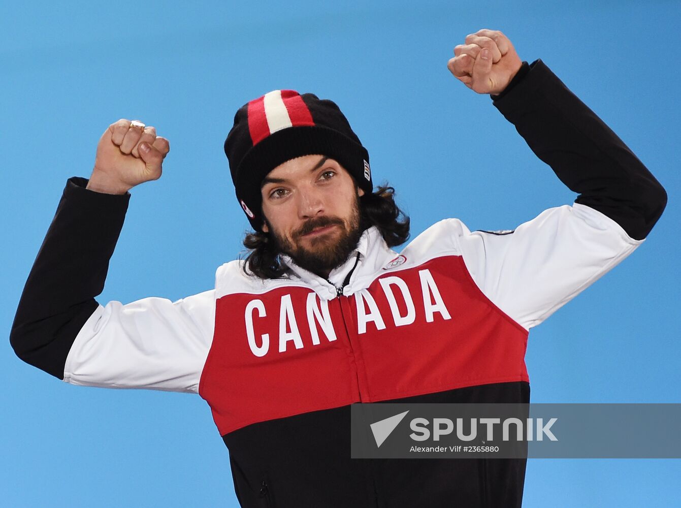 2014 Winter Olympics. Medal ceremony. Day Three