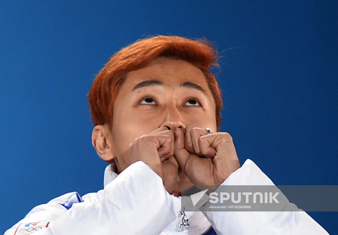 2014 Winter Olympics. Medal ceremony. Day Three