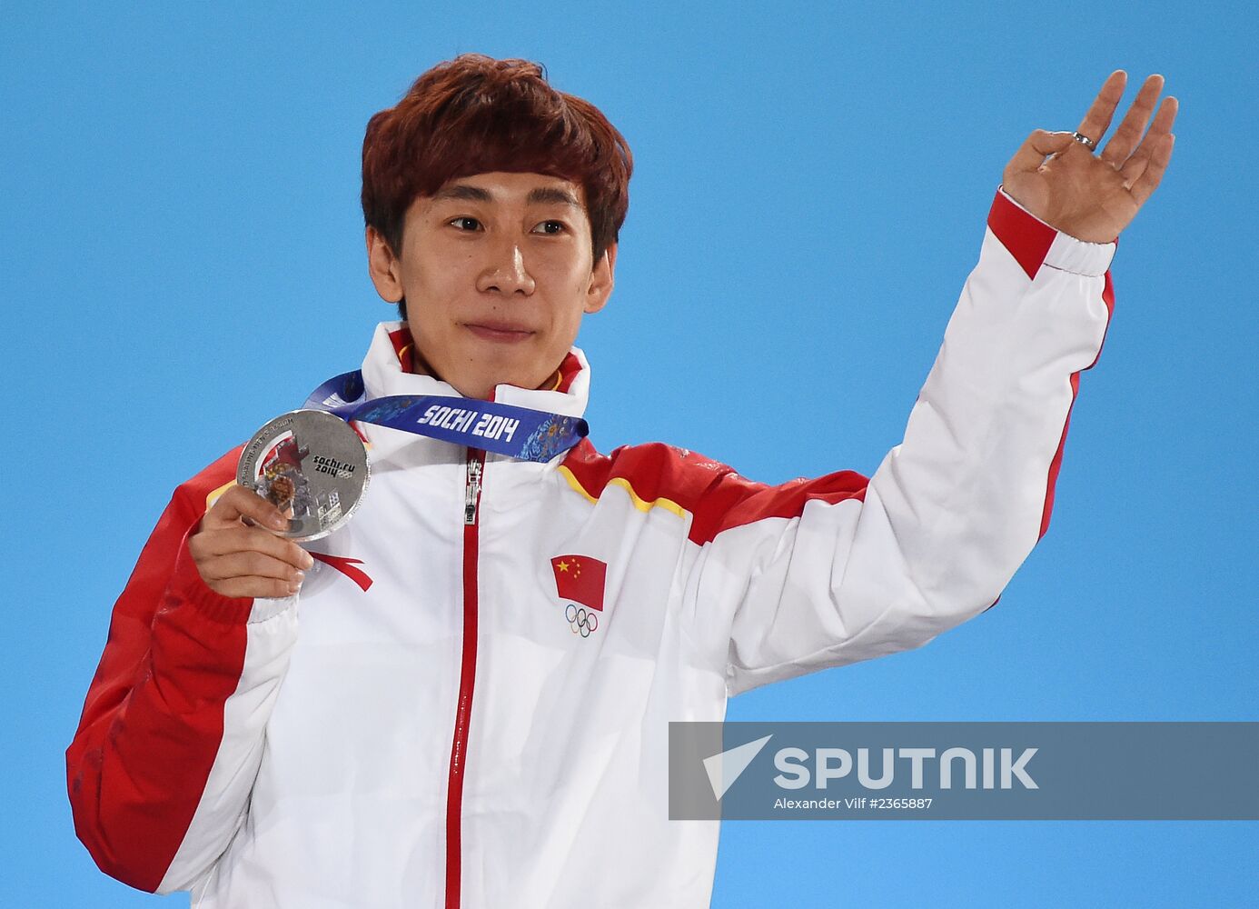 2014 Winter Olympics. Medal ceremony. Day Three
