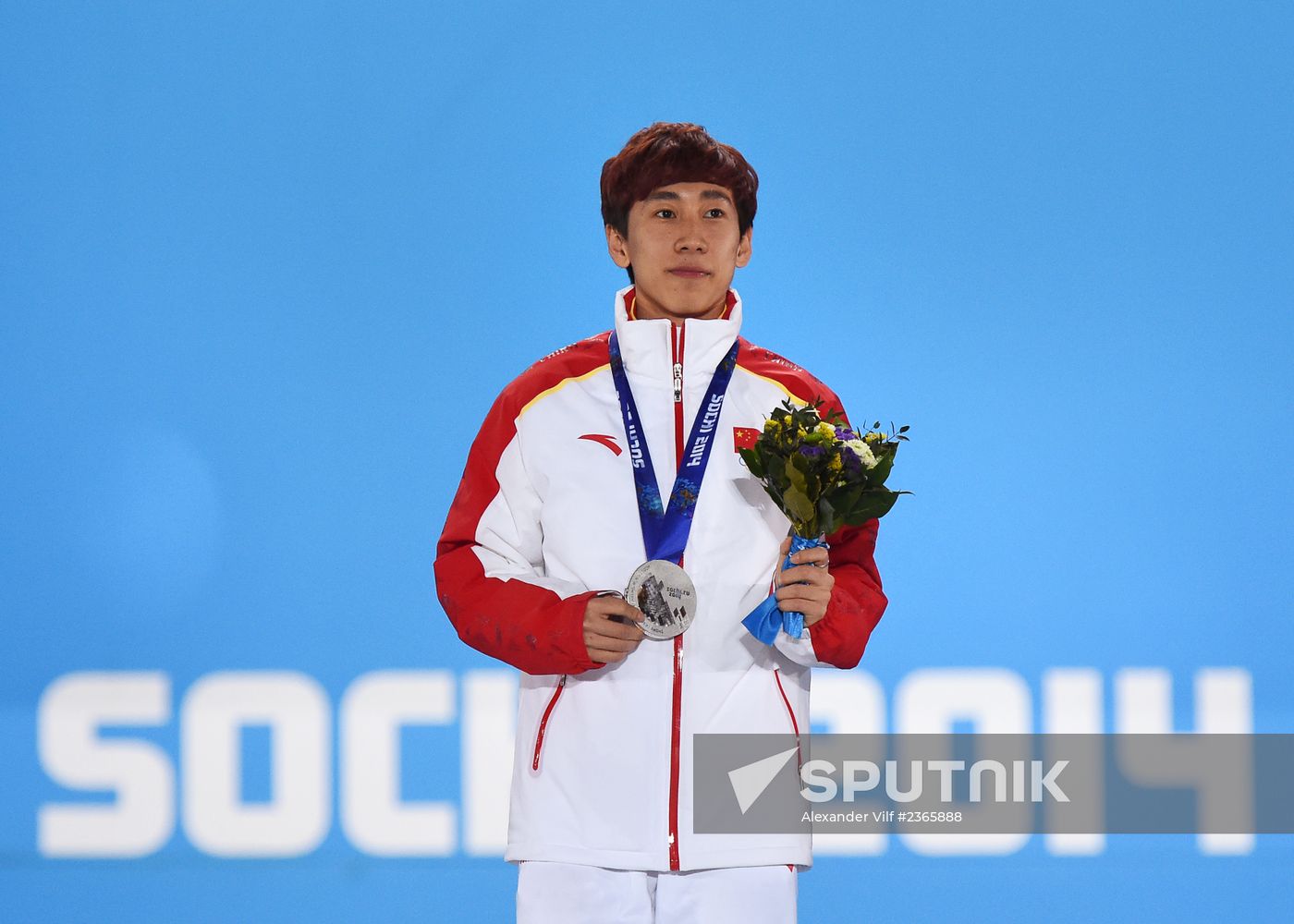 2014 Winter Olympics. Medal ceremony. Day Three
