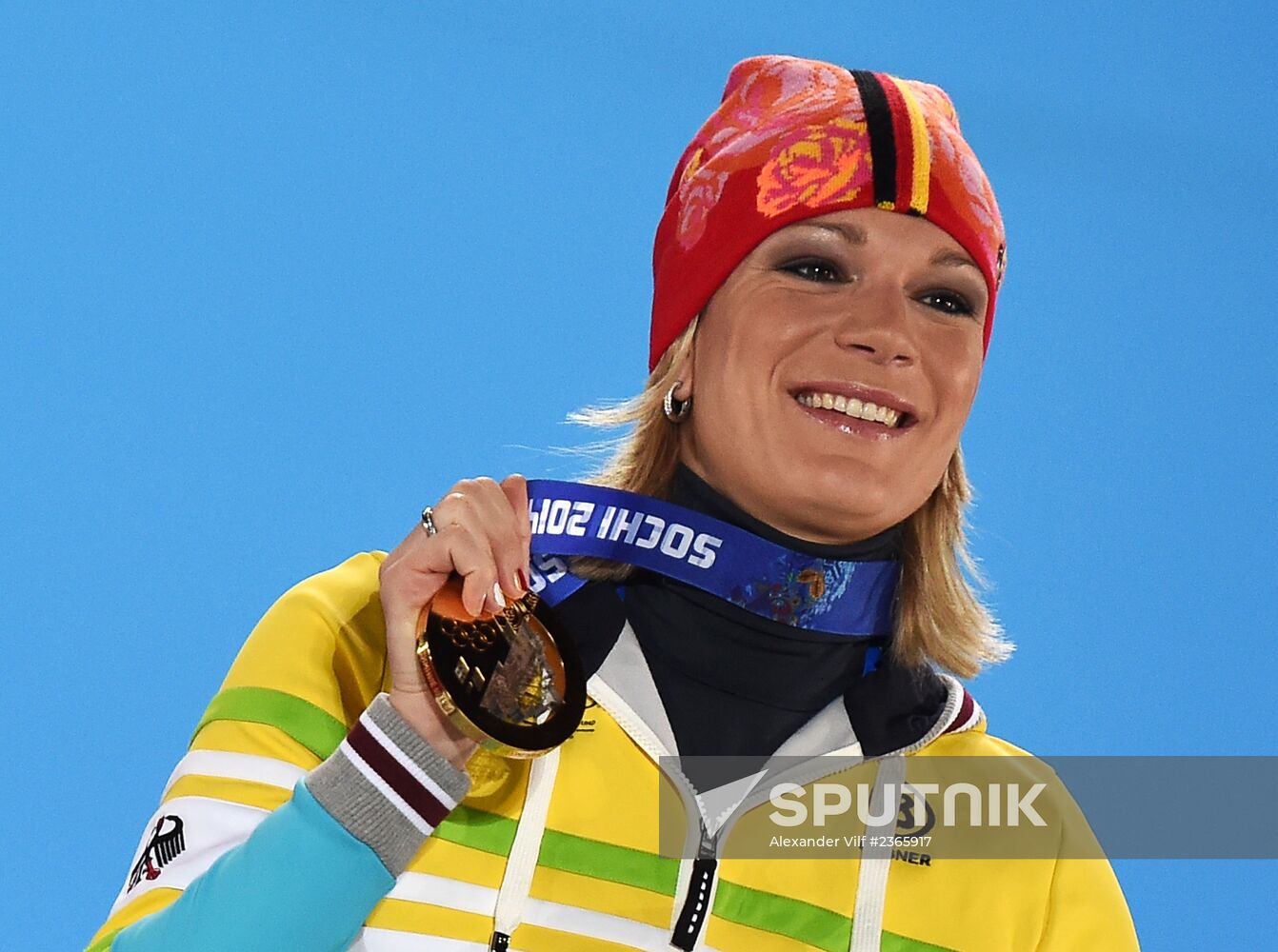 2014 Winter Olympics. Medal ceremony. Day Three