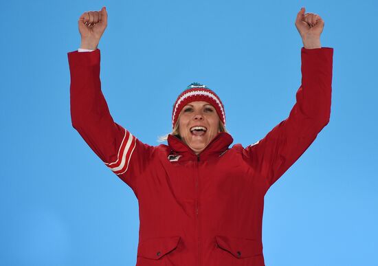 2014 Winter Olympics. Medal ceremony. Day Three